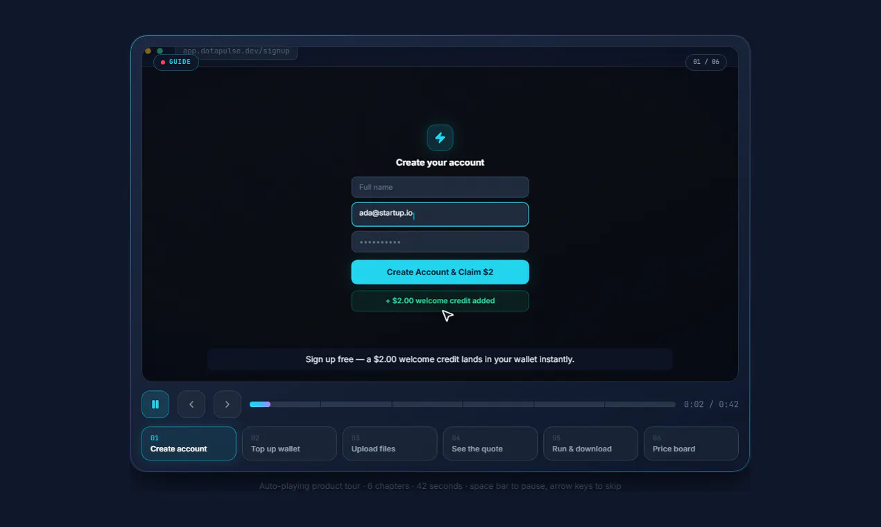 DataPulse Bulk Engine gallery image