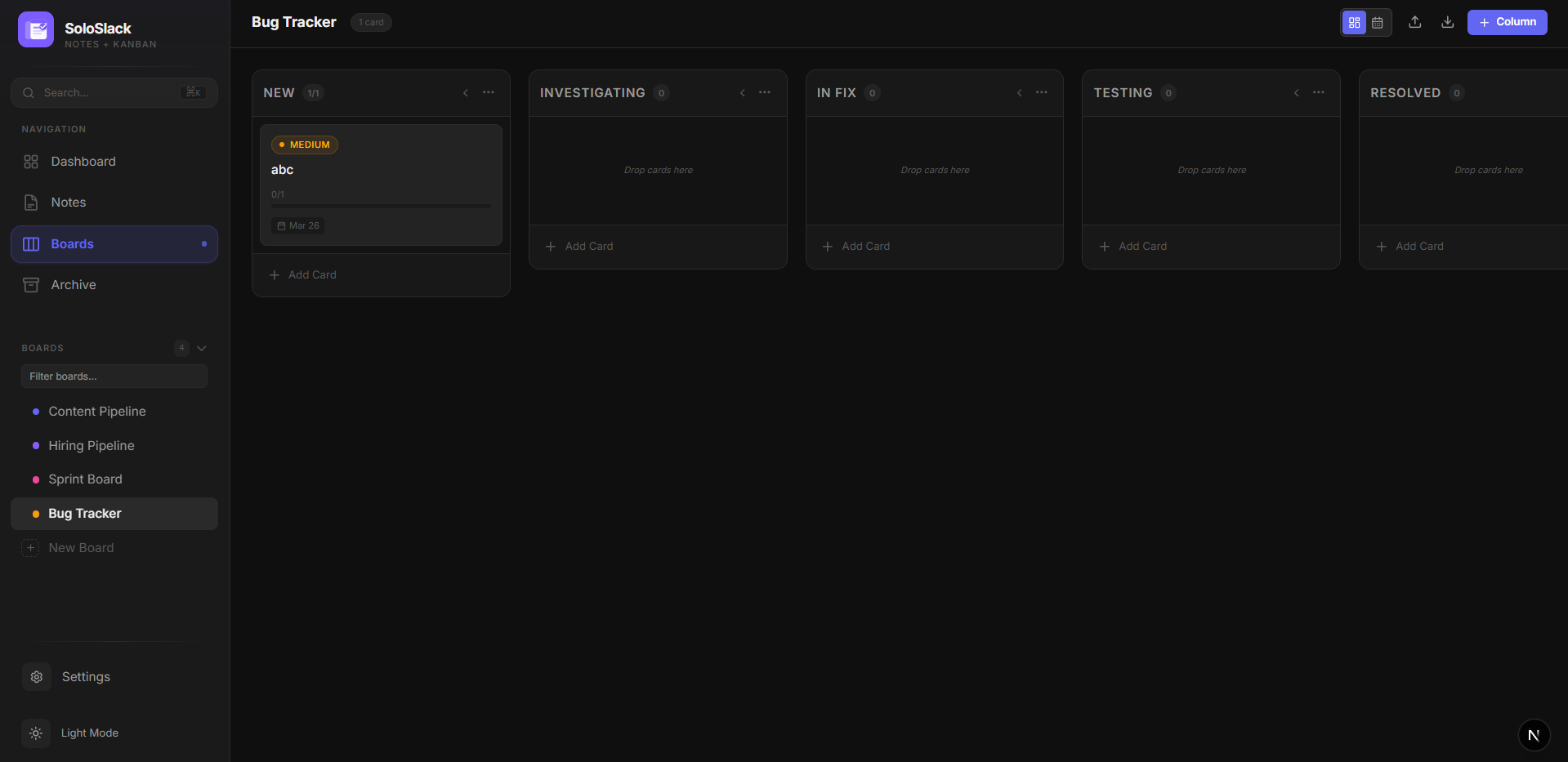 Solo Slack gallery image
