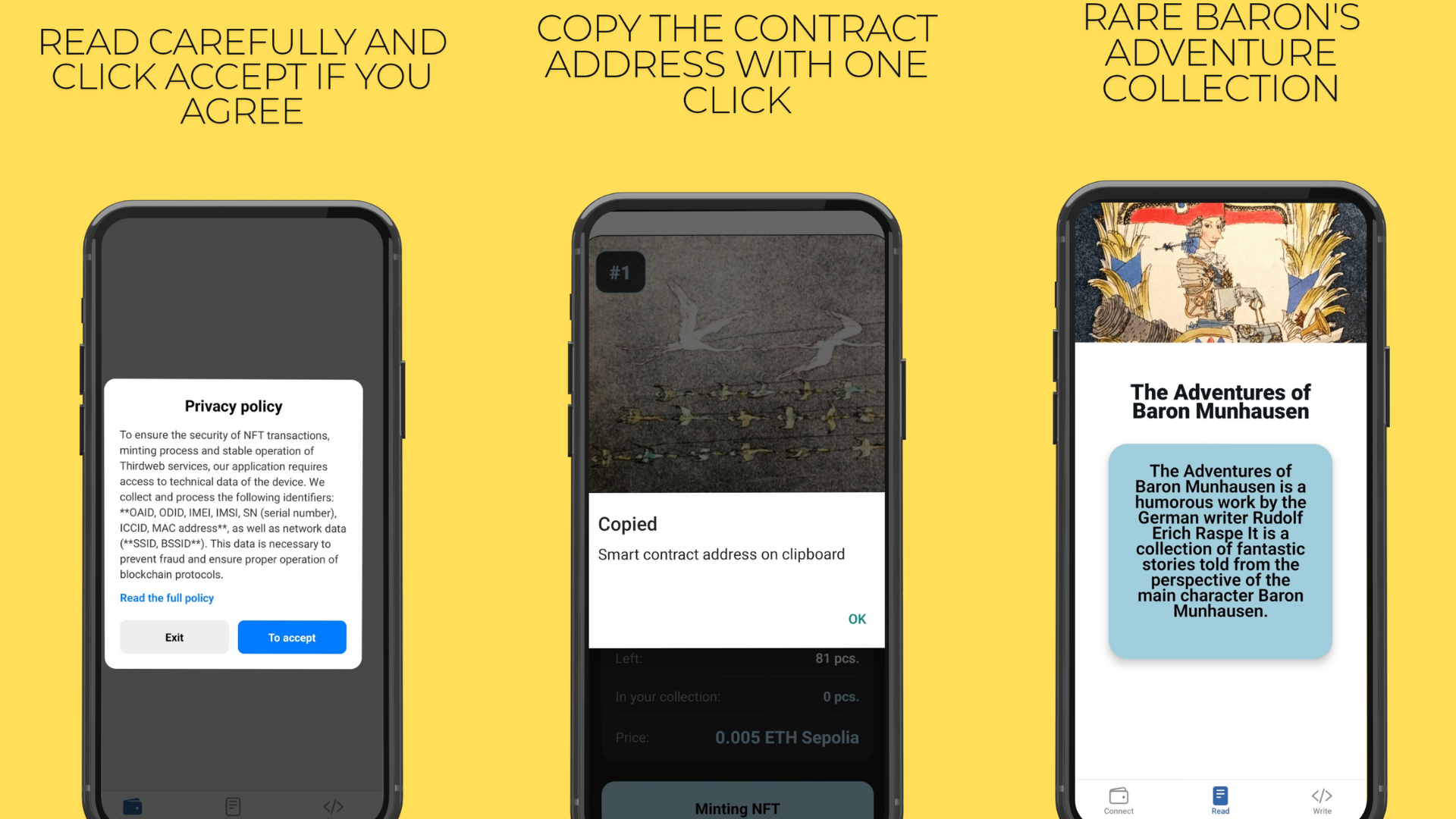 thirdweb + vite, Alpha-NFT gallery image