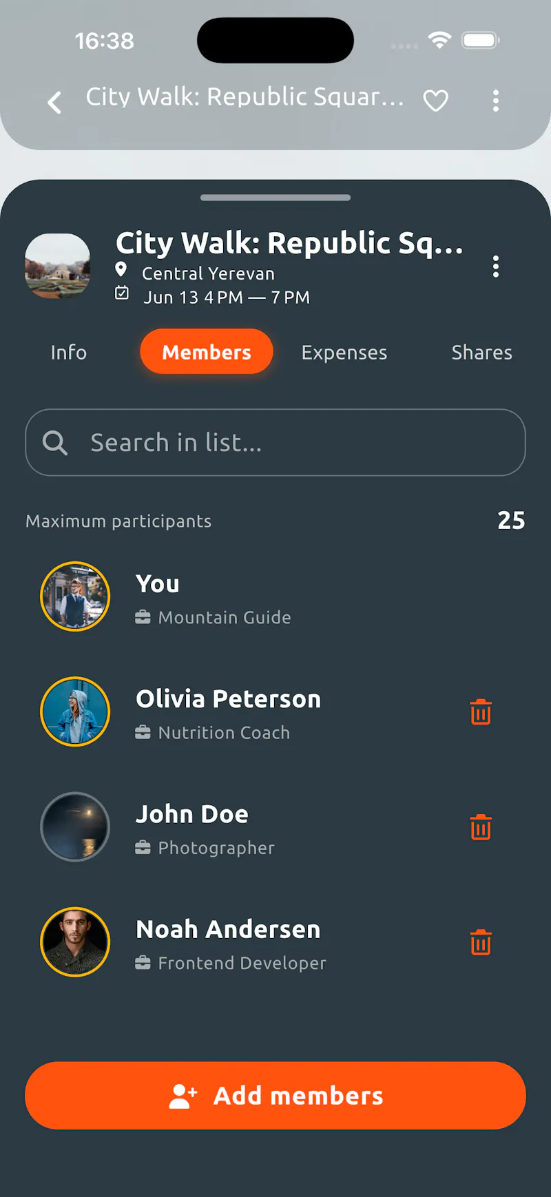 EventSplit screenshot 4