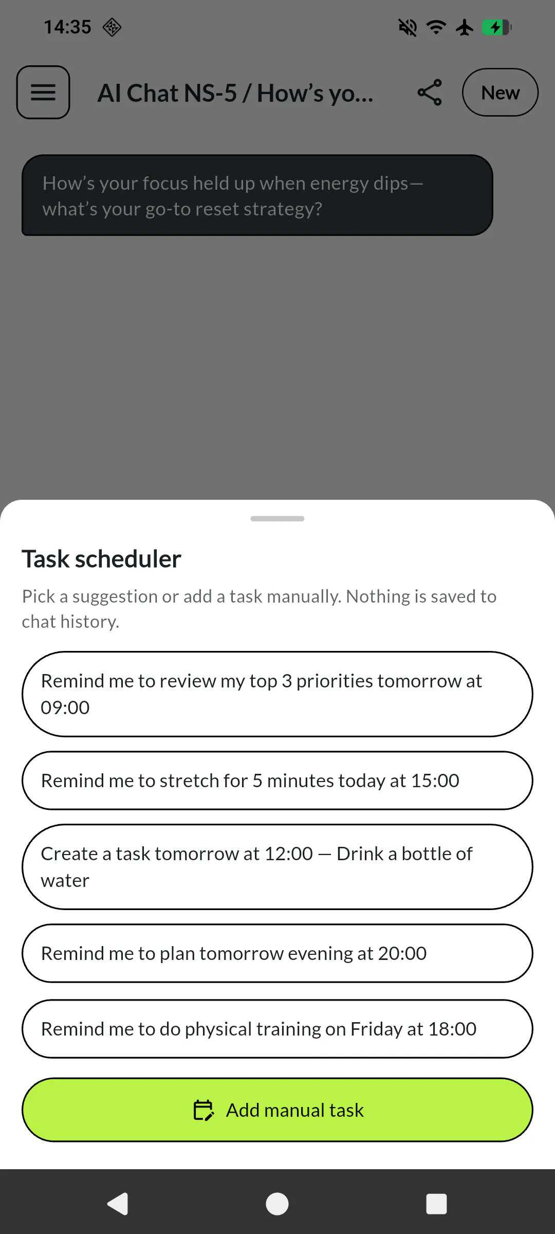 AI Chat NS-5 - Productivity app gallery image