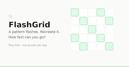 FlashGrid — Daily Memory Game gallery image