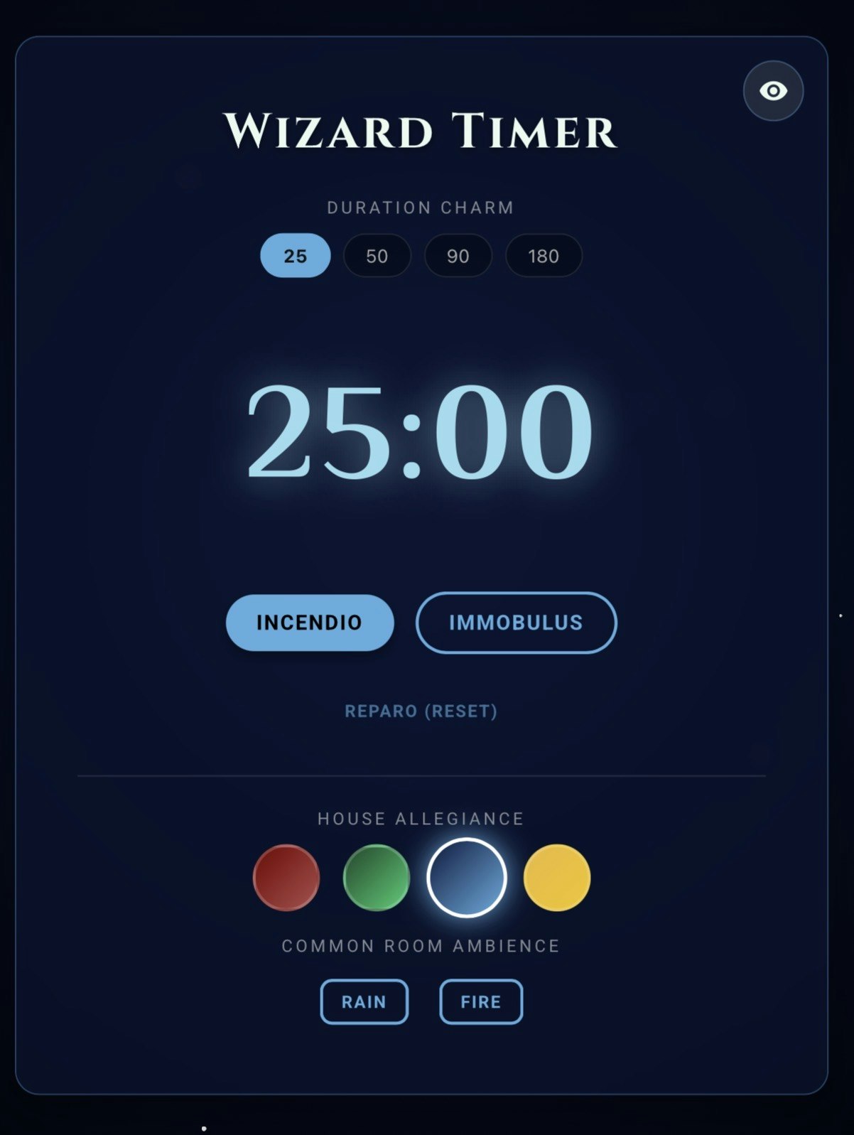Harry Potter themed pomodoro  gallery image