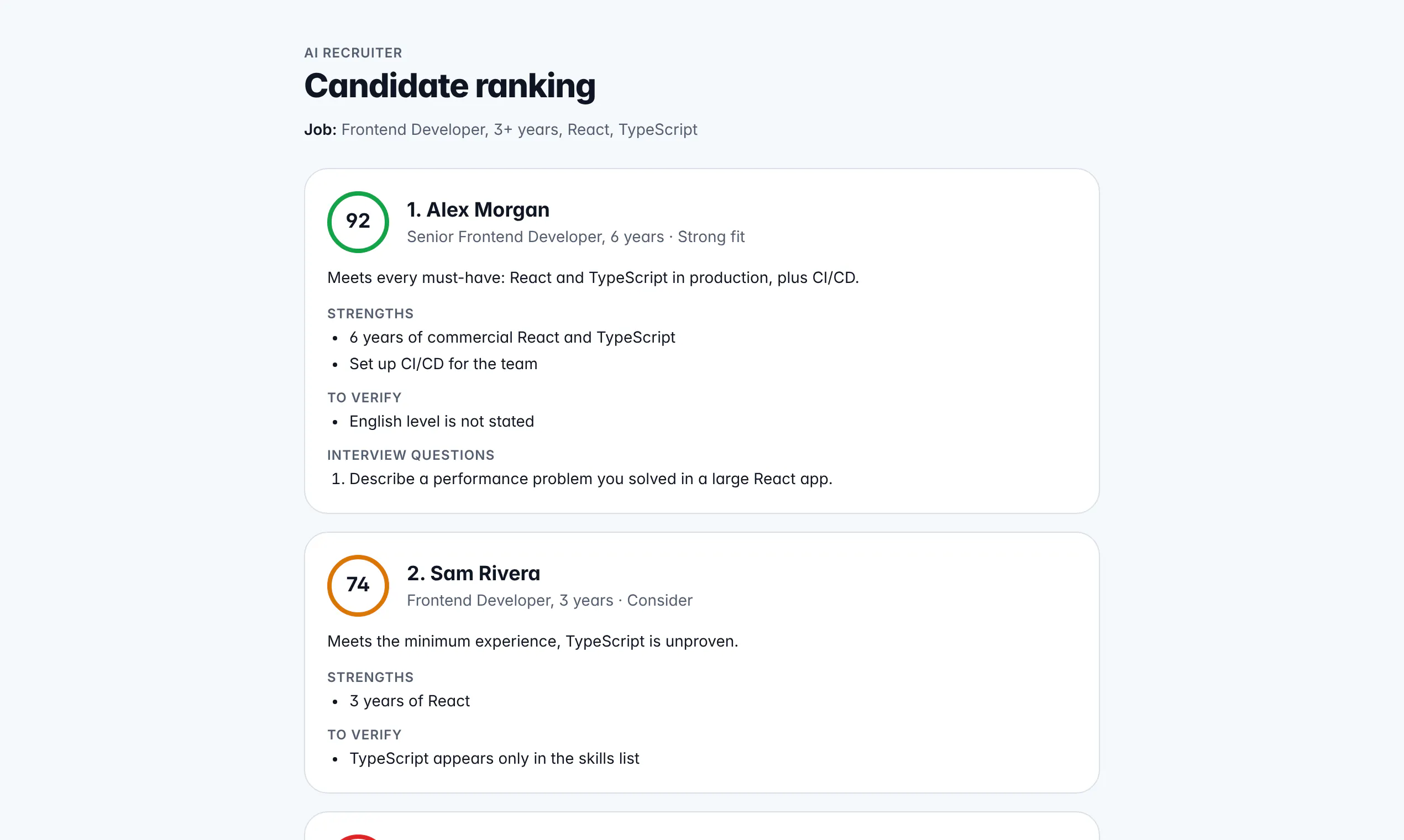 AI Recruiter gallery image