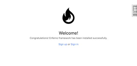 Enferno Framework gallery image