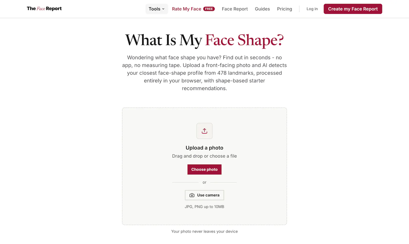 The Face Report screenshot 3