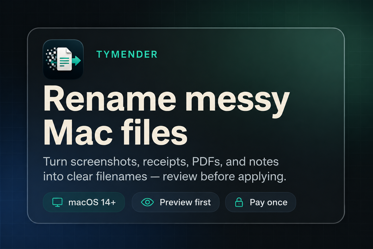 Tymender gallery image