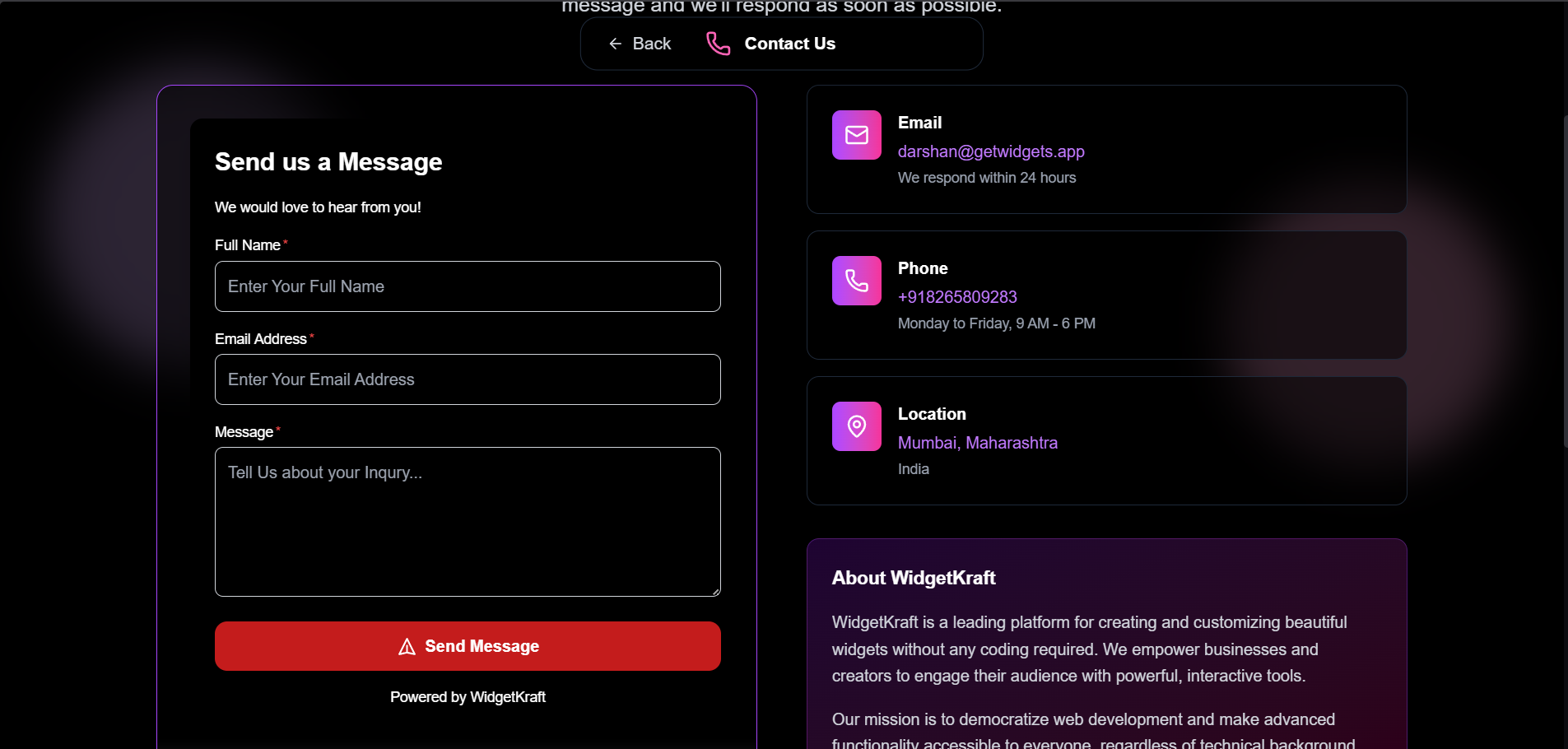 WidgetKraft gallery image