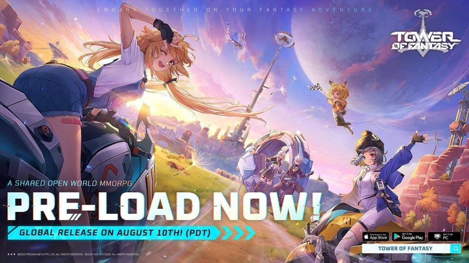 ดาวน์โหลด Game Tower of Fantasy Release media 1