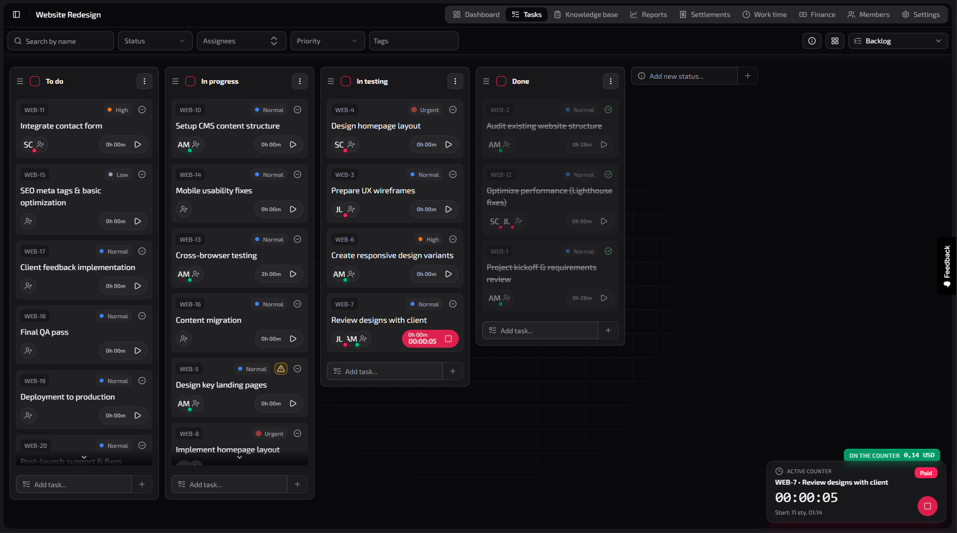 Taskiter - Screenshot 2 showing product features and functionality