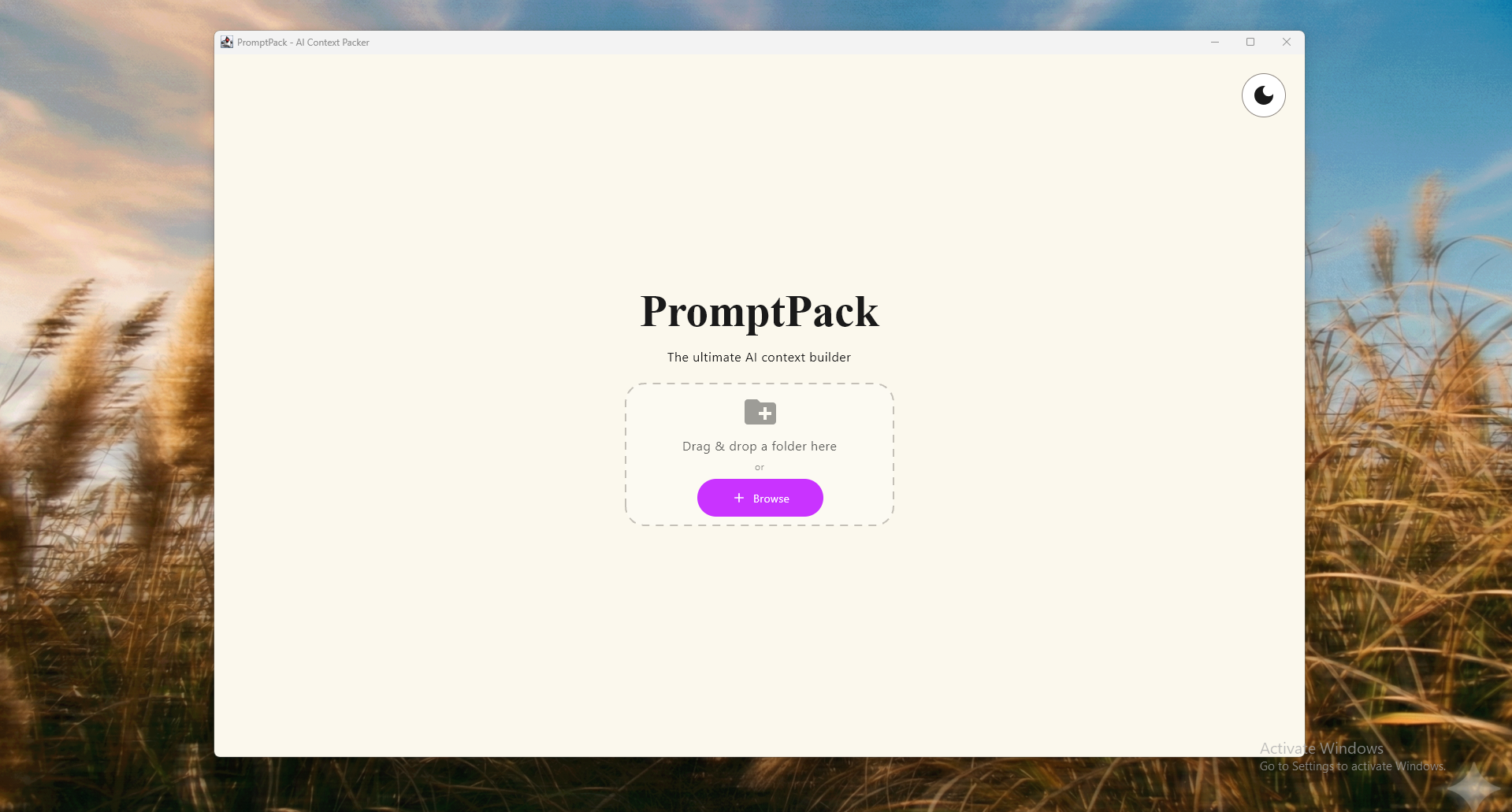 PromptPack - Screenshot 2 showing product features and functionality
