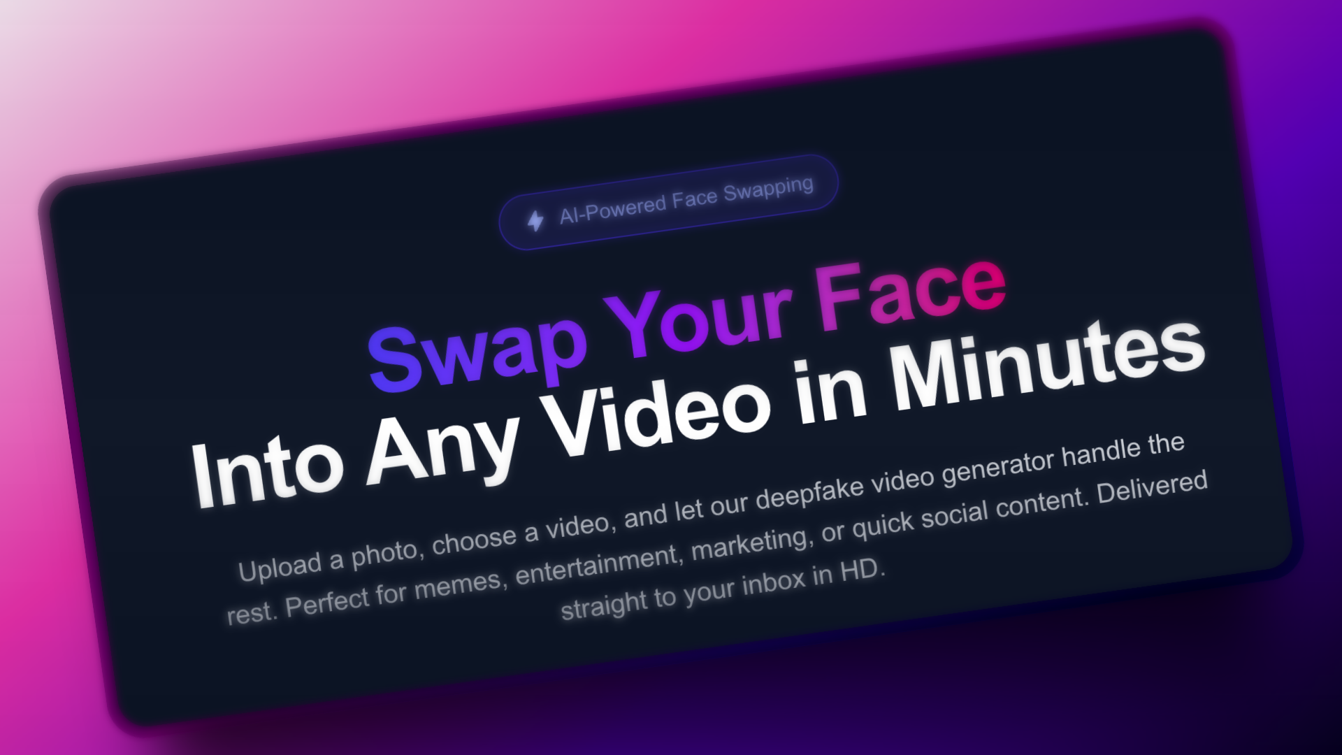 QuickDeepFake AI Face Swap Video gallery image