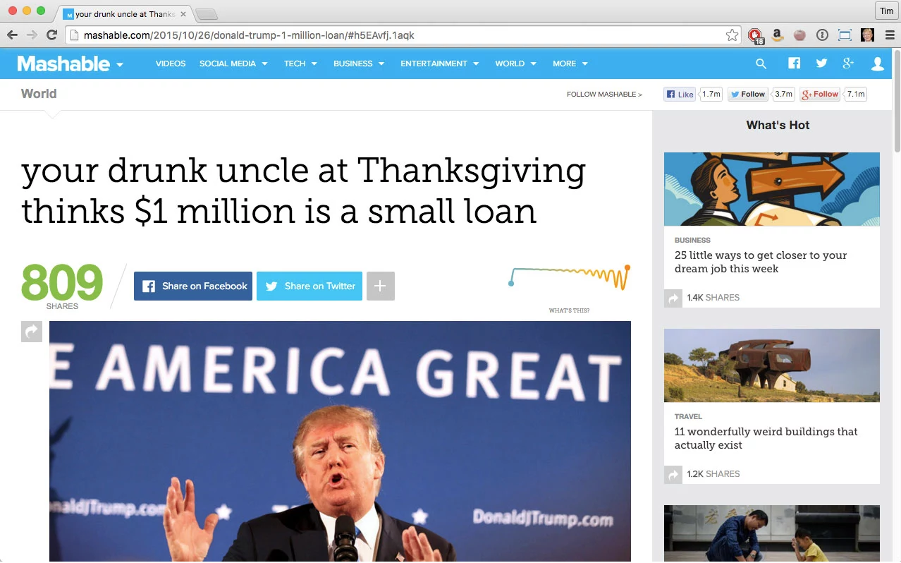 Your Drunk Uncle at Thanksgiving gallery image