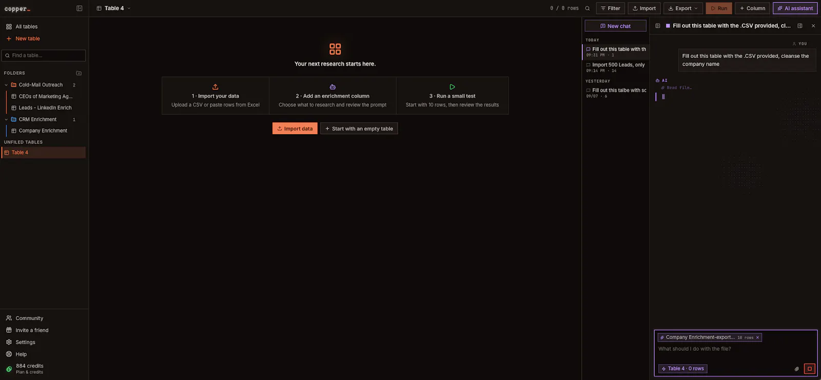 Copper screenshot 2