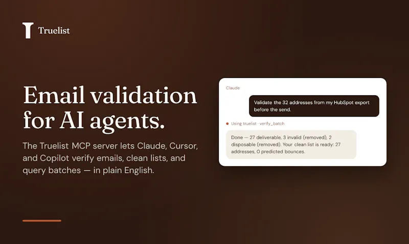Truelist MCP screenshot 1