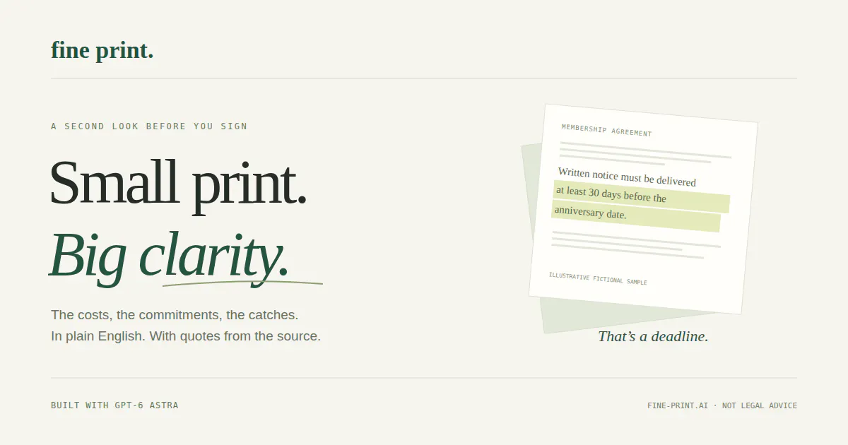Fine Print gallery image
