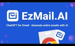 EzMail.AI Extension - ChatGPT for Gmail media 1