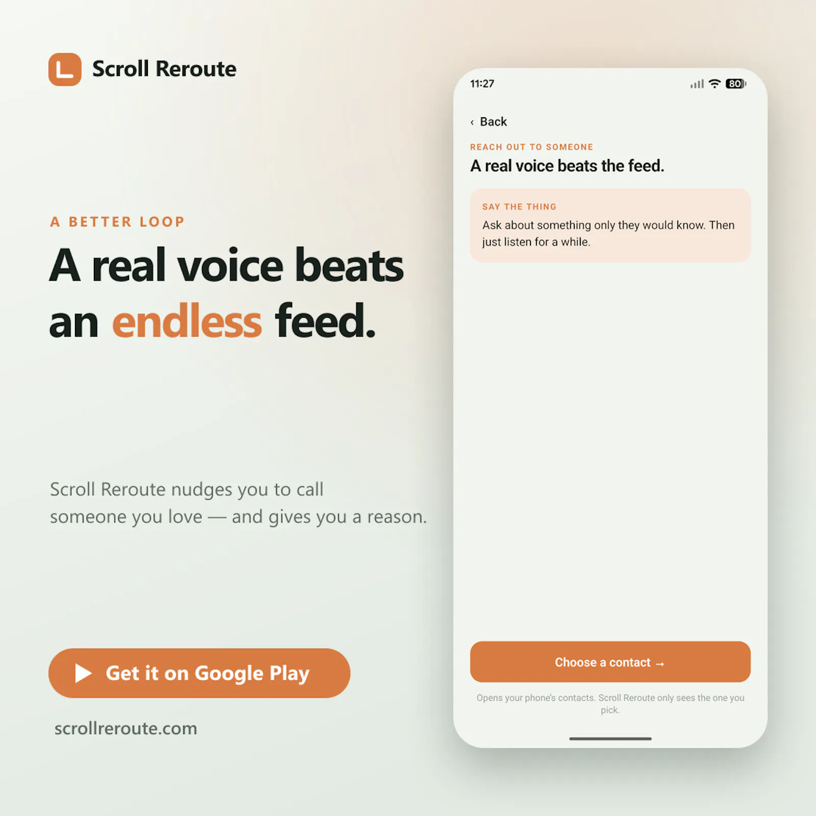 Scroll Reroute screenshot 6