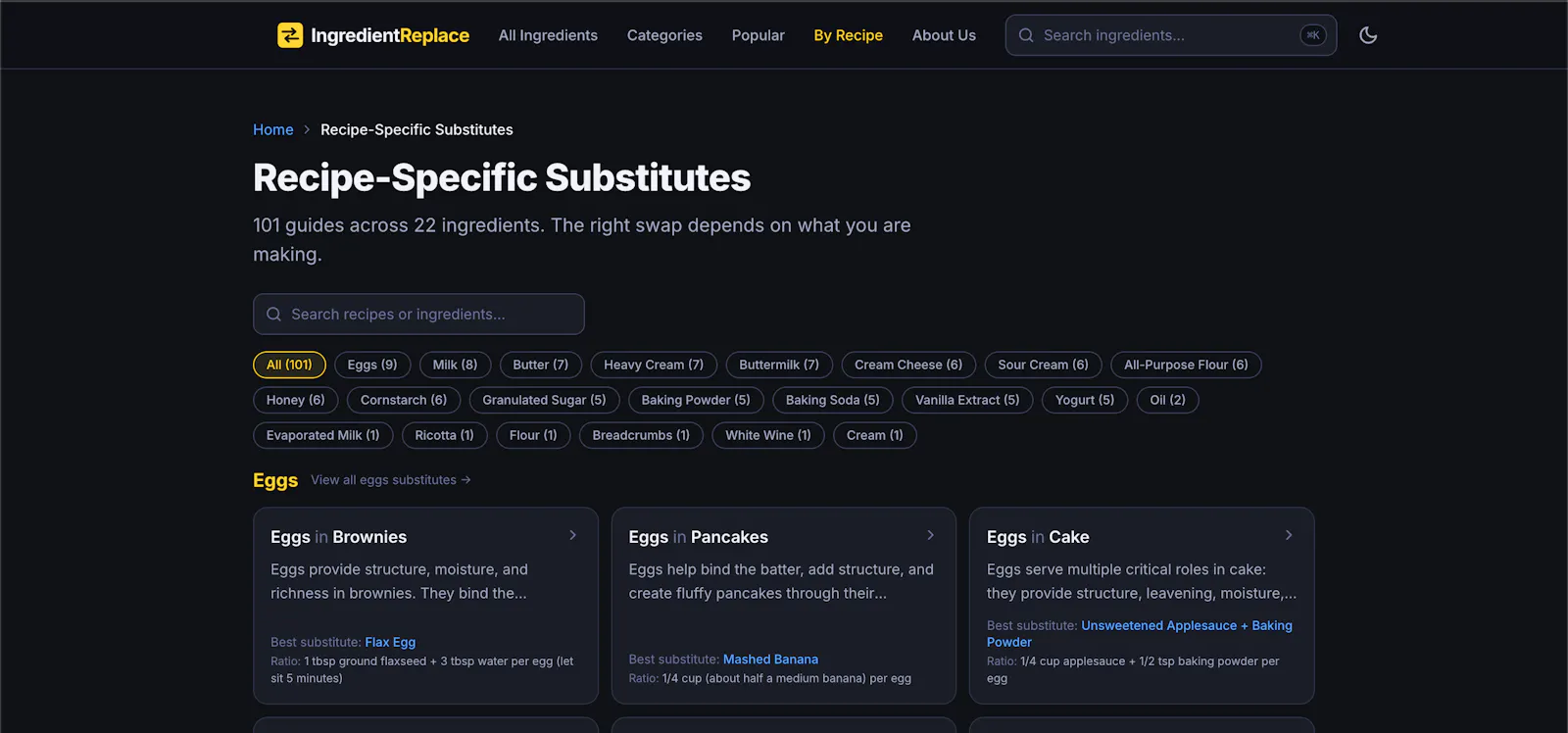 IngredientReplace screenshot 5