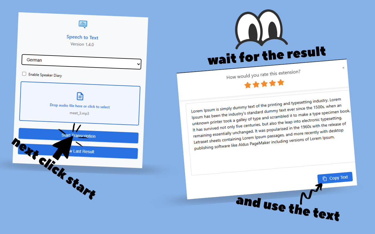 Speech to Text gallery image