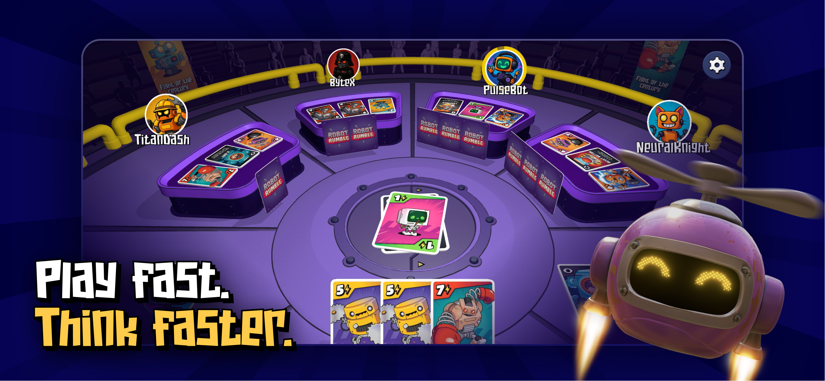 Robot Rumble - Main product screenshot demonstrating key features and user interface