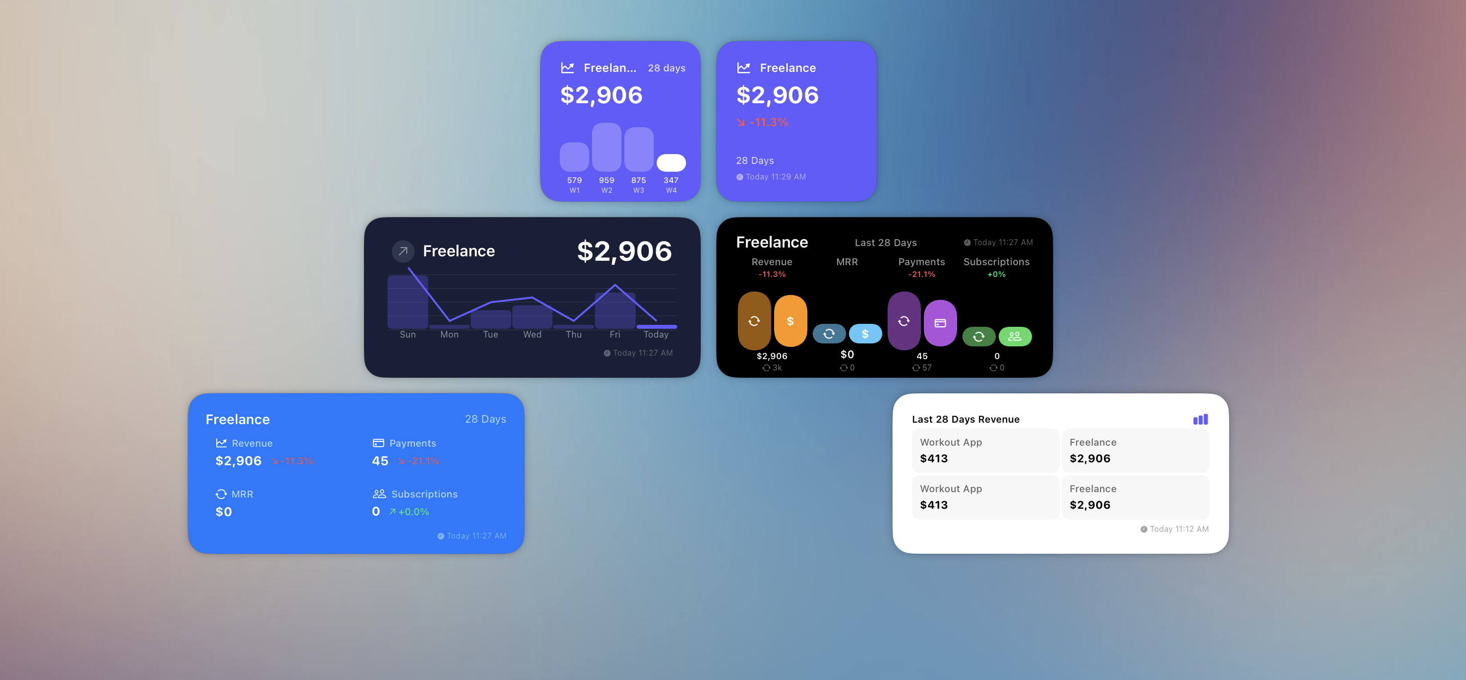Stirply - Stripe Widget App - Vermeiden Sie es, eine Streifen -App zu suchen, die ein Vielfaches mehrfacher Projektunterstützung aussucht Medien 4