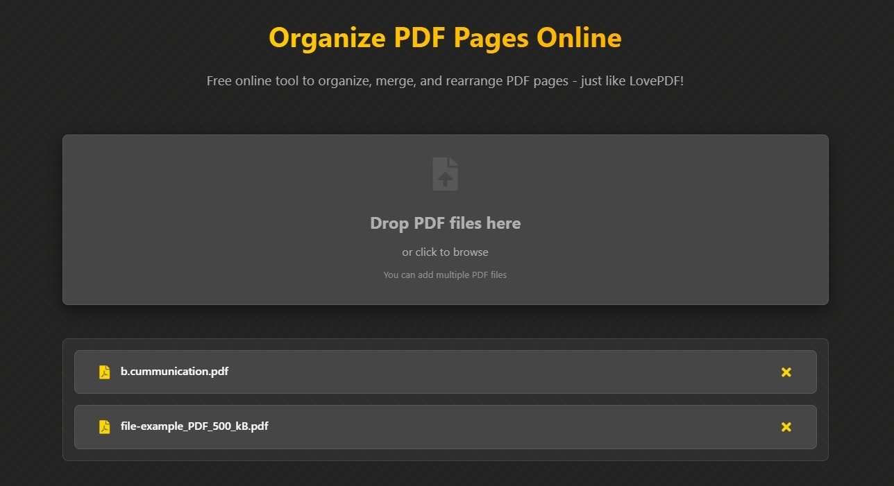 OrganizePDF.pro - 無料のPDFページマネージャーメディア1