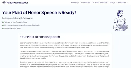 ReadyMadeSpeech gallery image