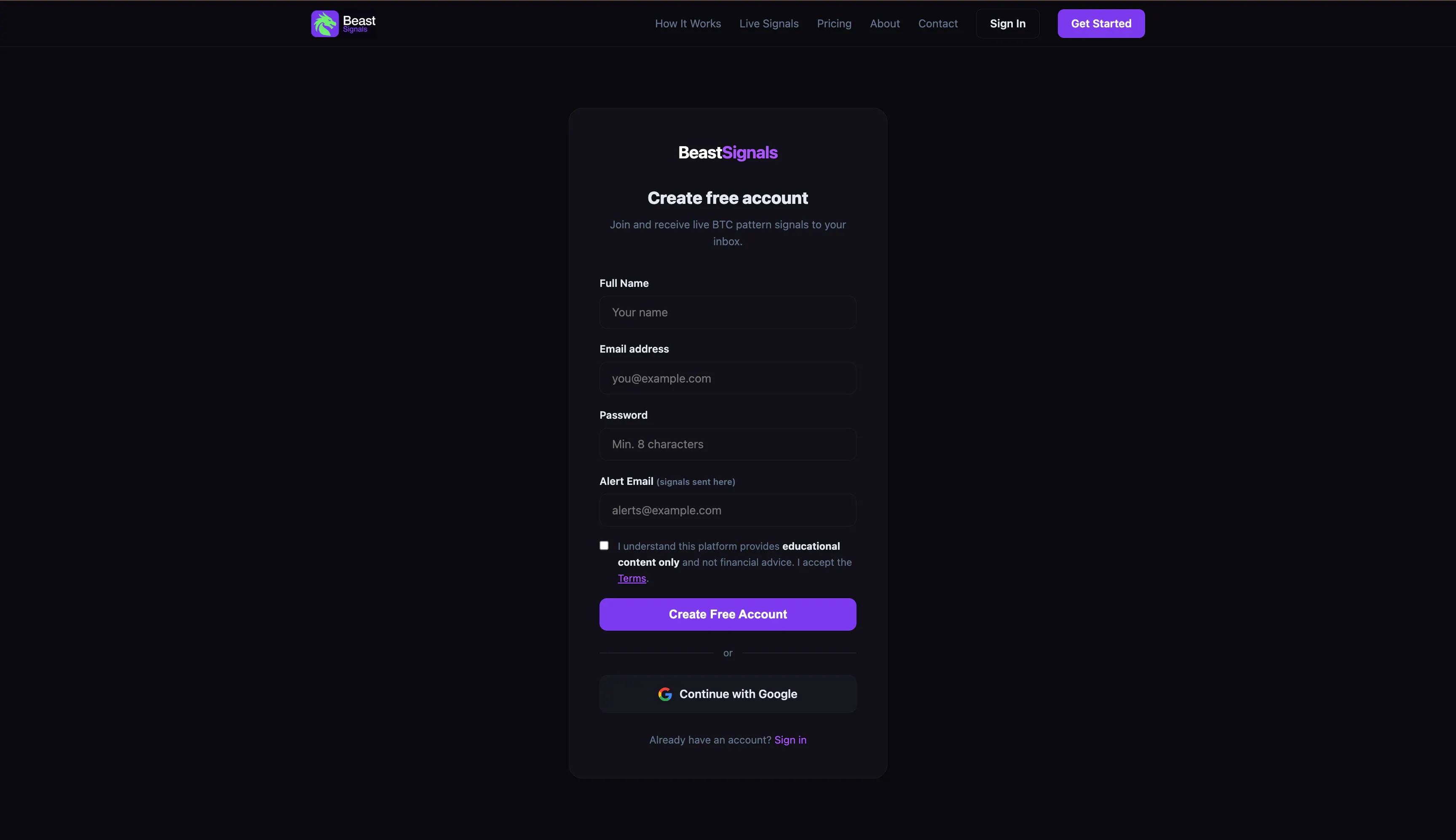 BeastSignals gallery image