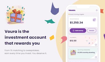 Robo-advisor illustration - Automate your investments effortlessly with Voura.