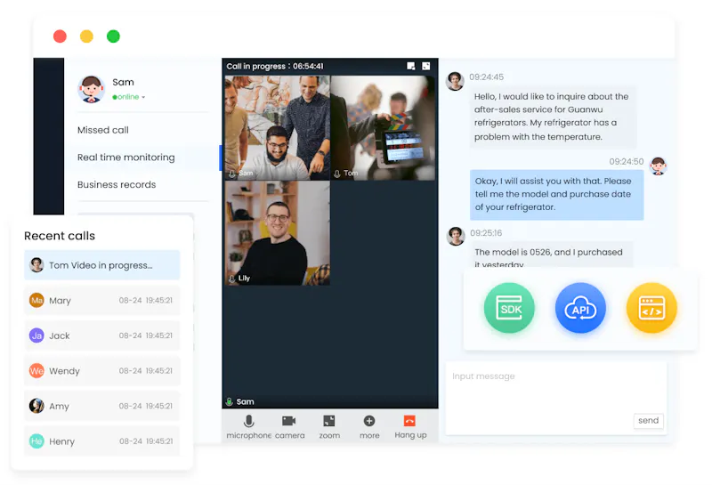 Udesk Video Chat screenshot 2