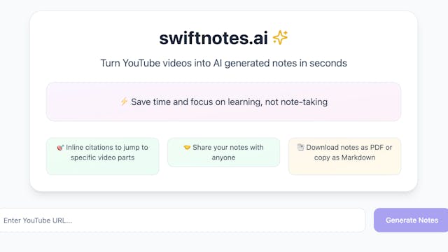 swiftnotes.ai gallery image