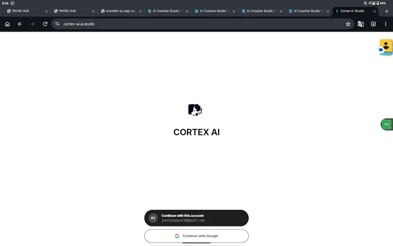 CORTEX AI  screenshot 2