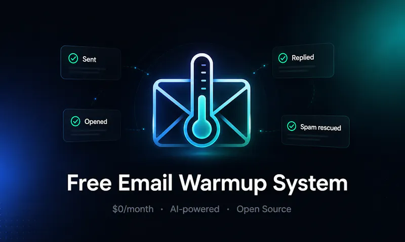 Free Email Warmup System screenshot 1