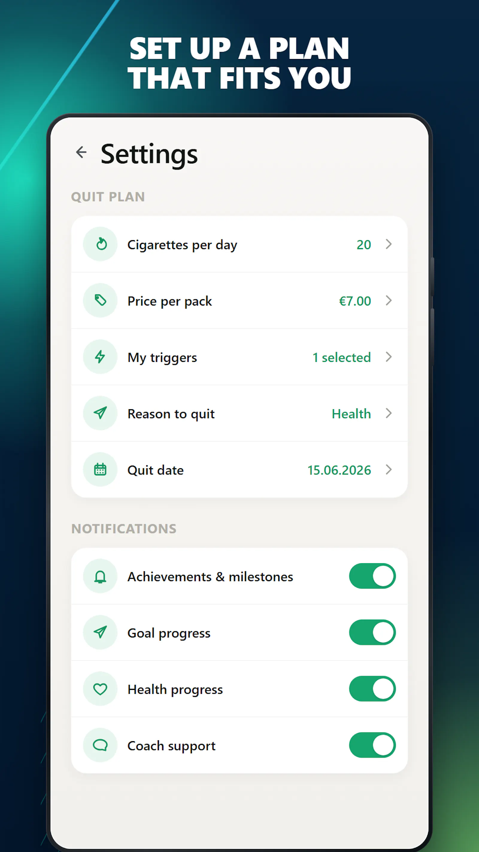 QuitNic AI screenshot 3