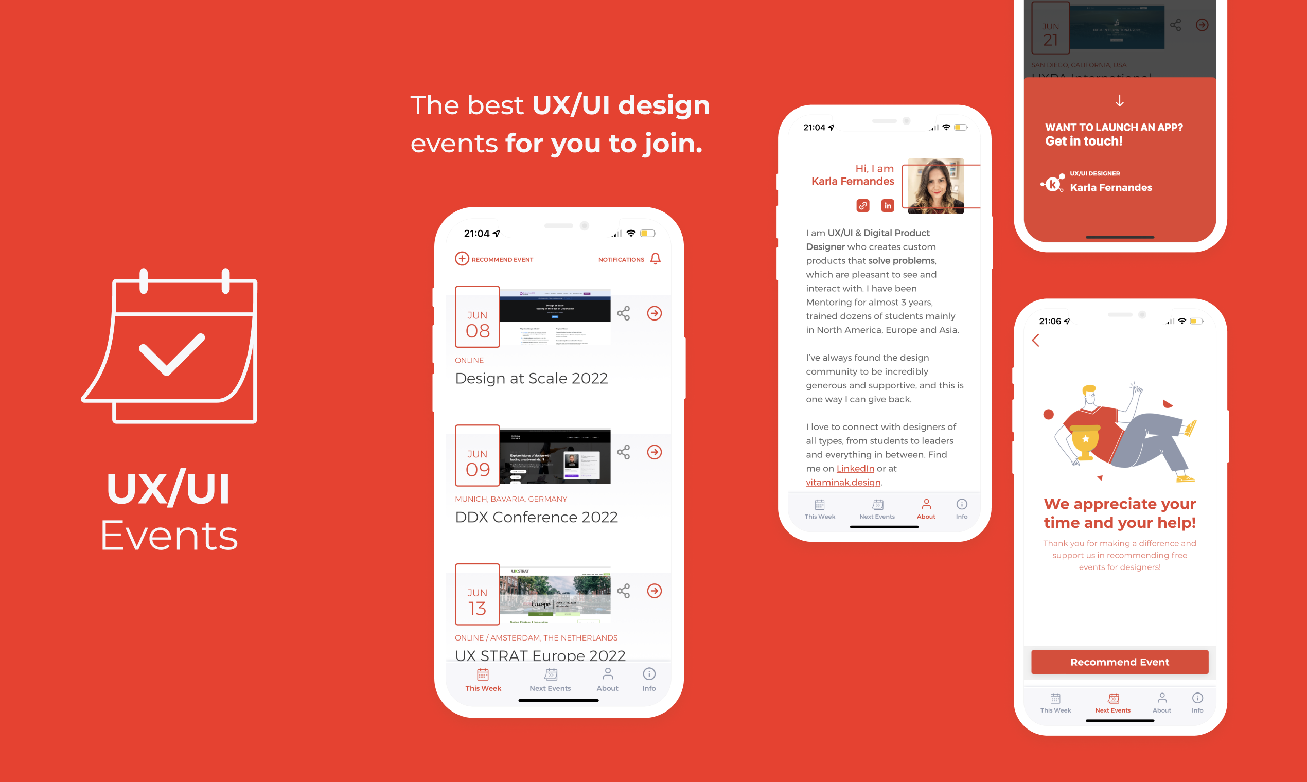 UX/UI इवेंट्स - UX/UI डिजाइन इवेंट्स एंड कॉन्फ्रेंस आपके लिए आसानी से जुड़ने के लिए! मीडिया 1