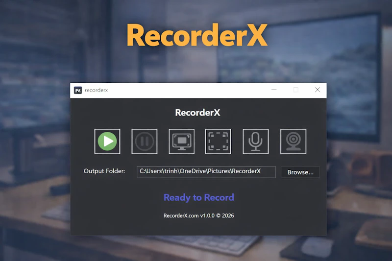 RecorderX screenshot 5