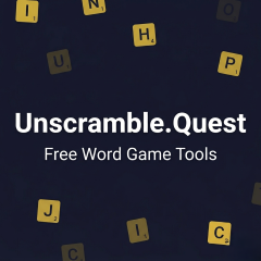 Unscramble.Quest — Free Word Game Tools gallery image