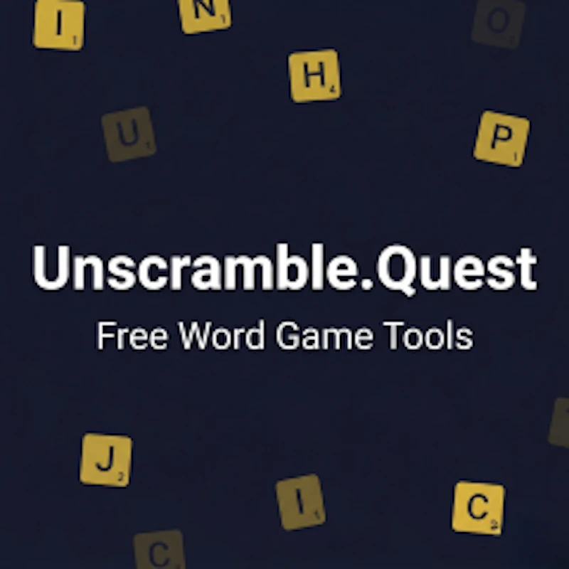 Unscramble.Quest — Free Word Game Tools screenshot 1