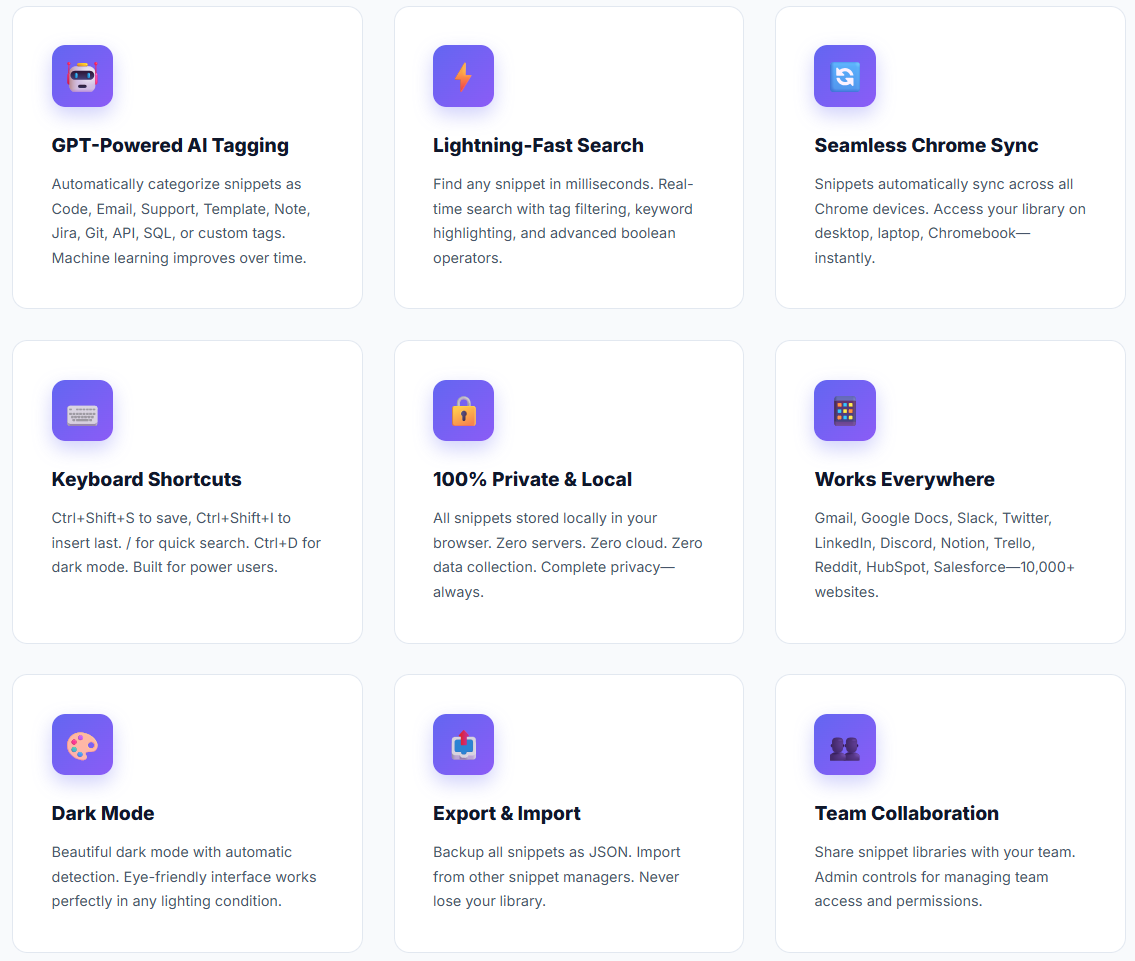 Snippet Manager Pro- coming soon gallery image