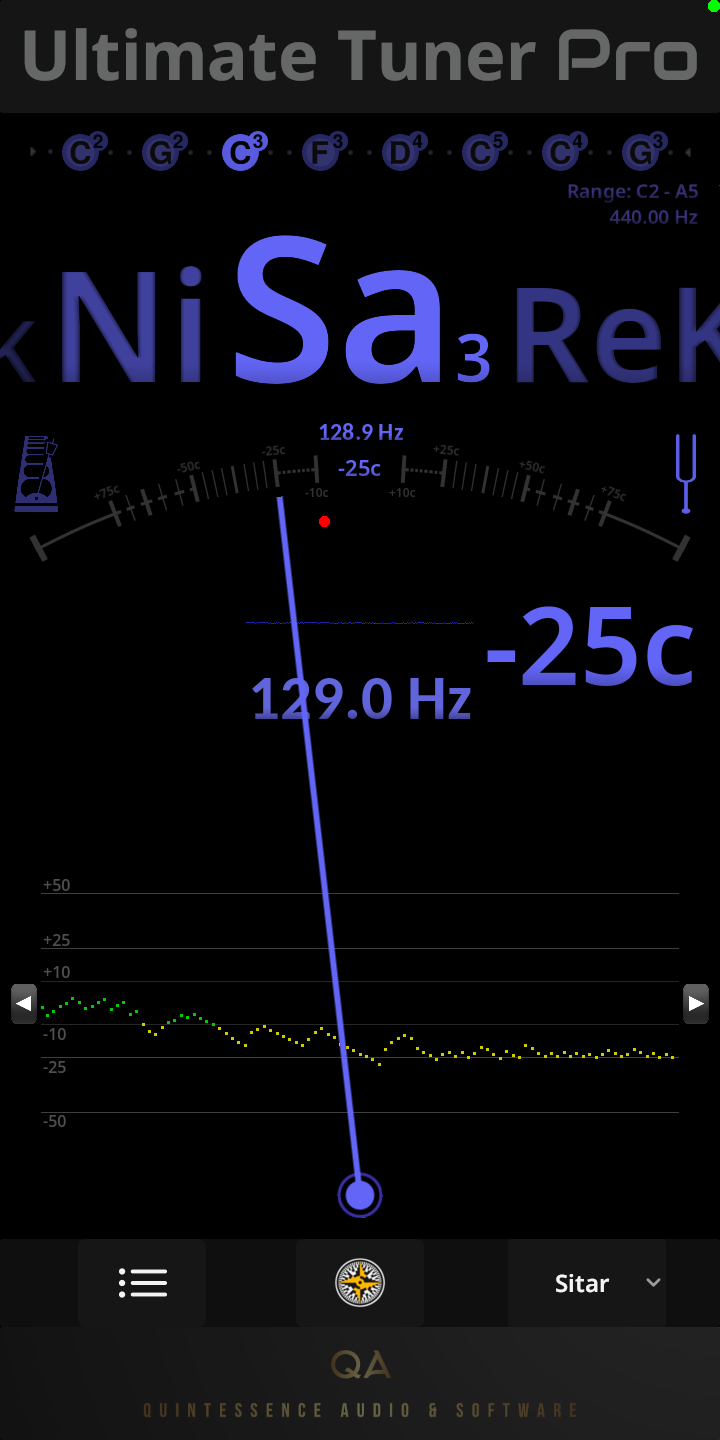 Ultimate Tuner Pro - Screenshot 5 showing product features and functionality