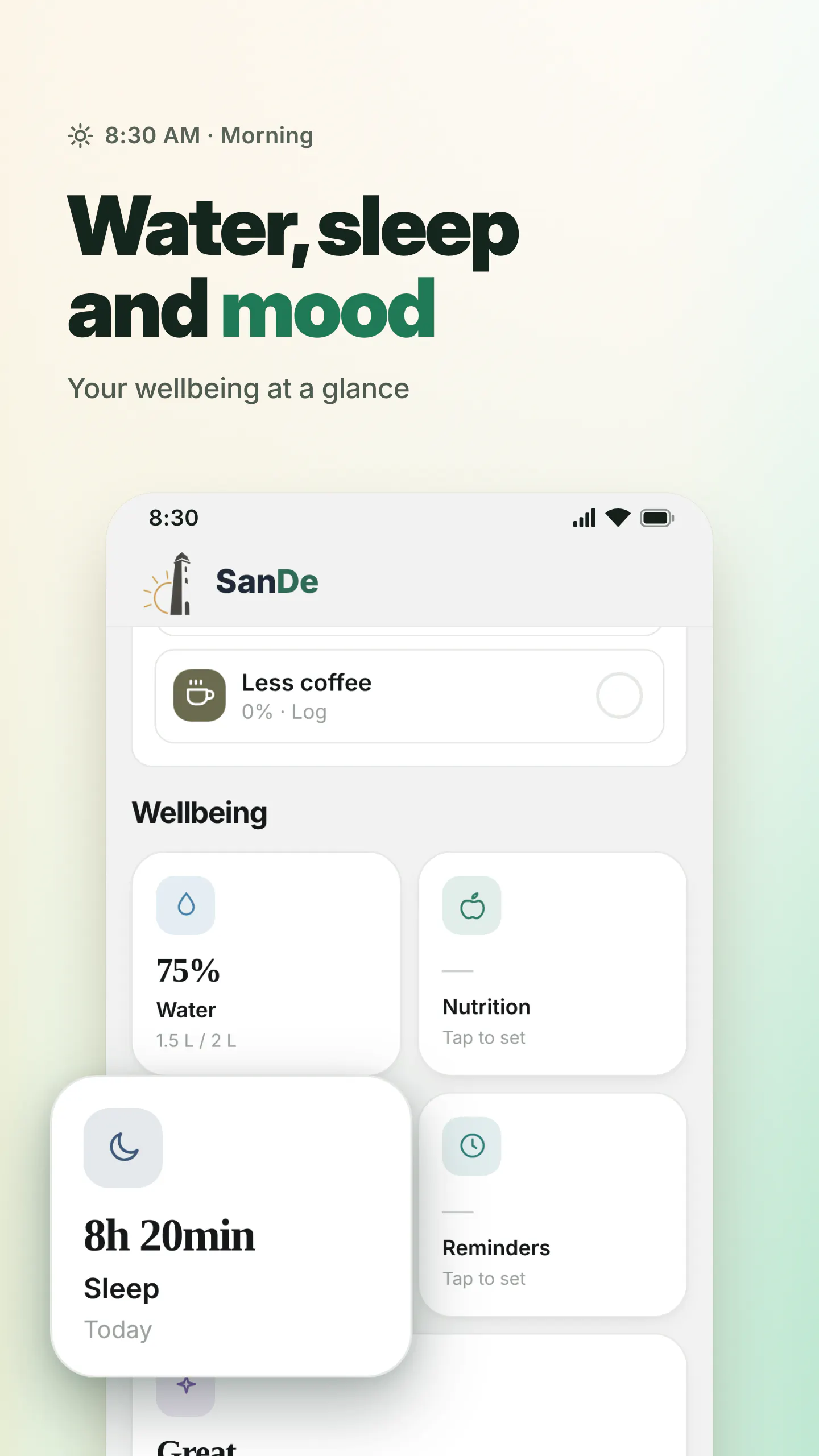 SanDe: Habit & Goal Tracker gallery image