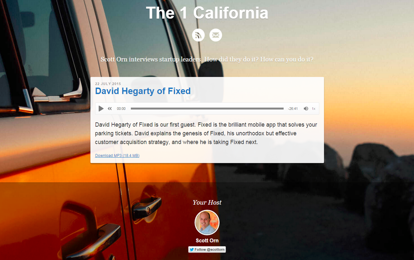 The 1 California Podcast