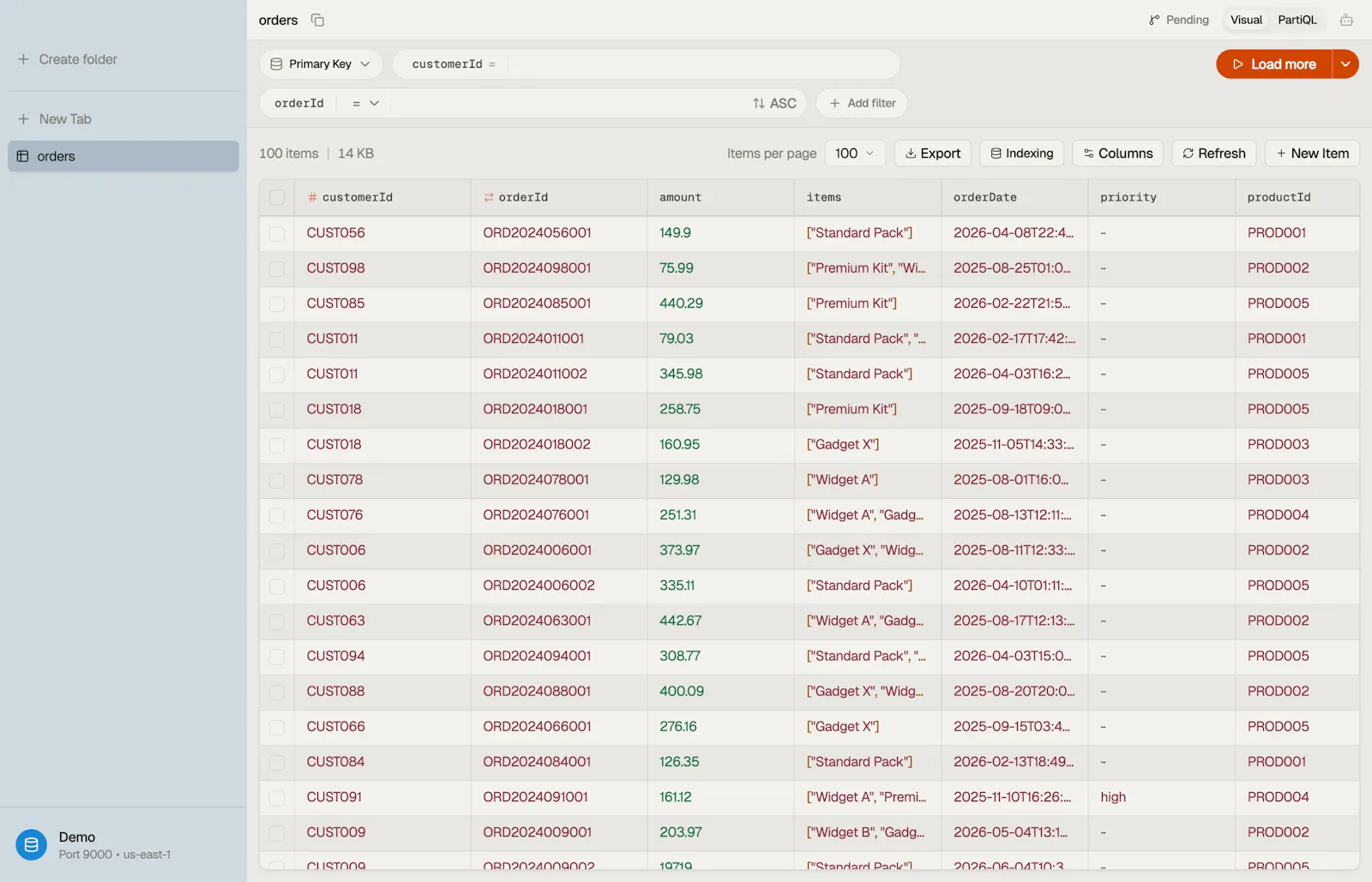 DynoTable screenshot 7
