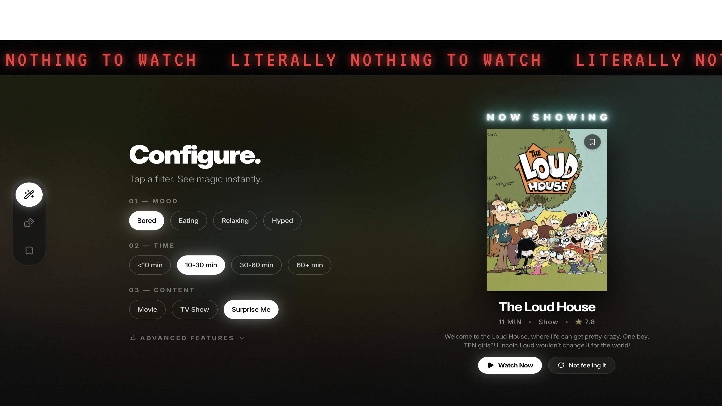 Watch That Next logo