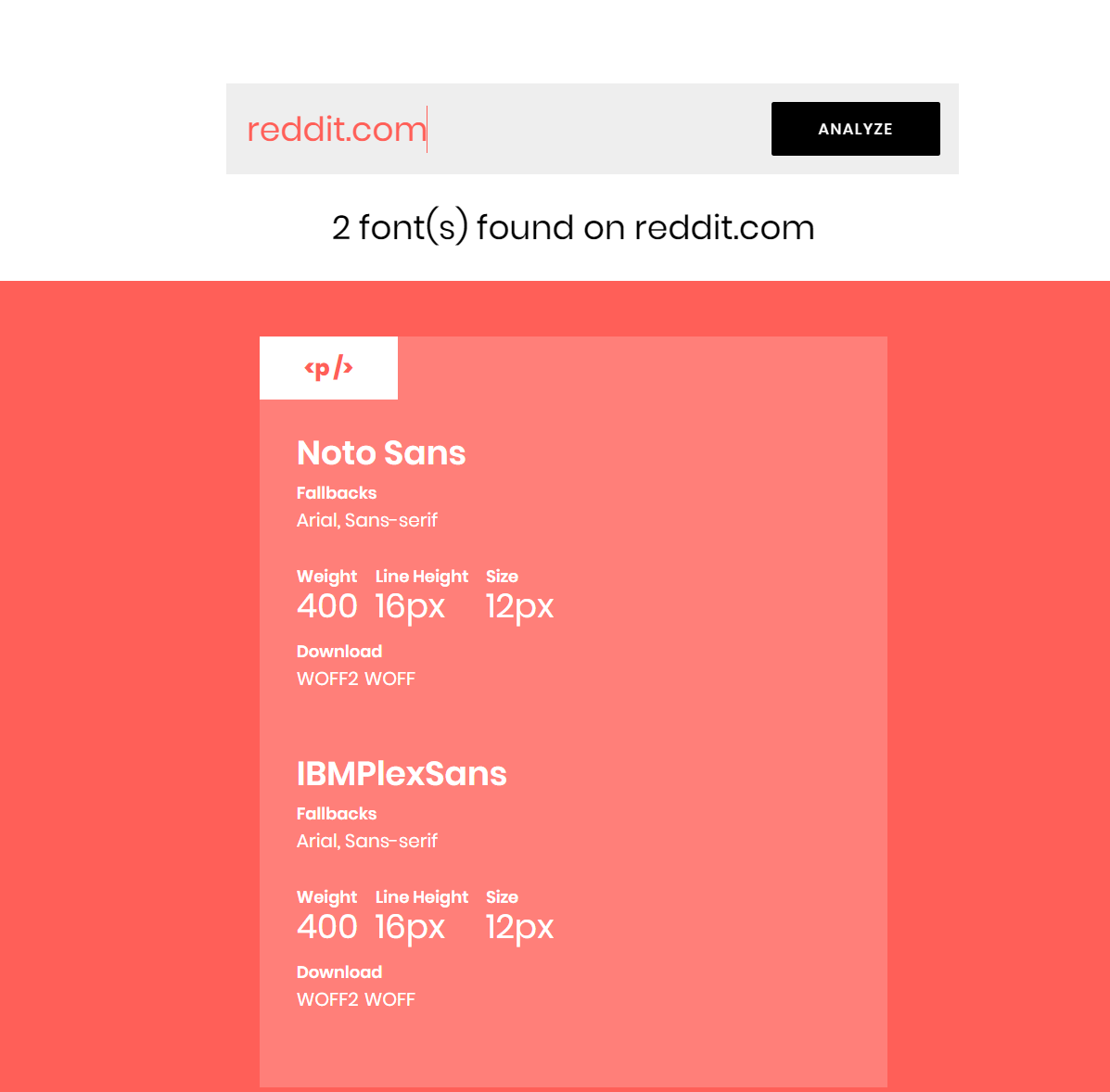 Font of Web gallery image