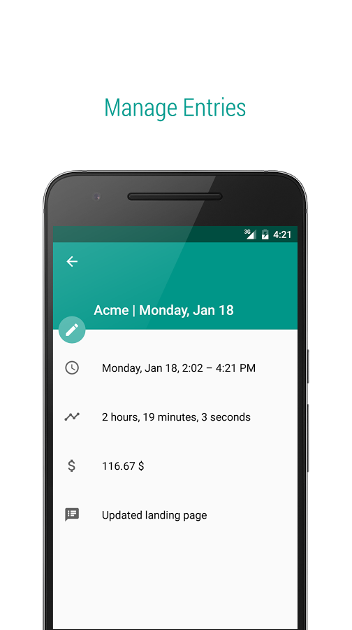 Project Log gallery image