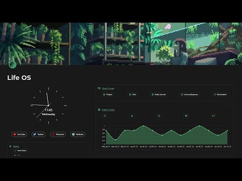 Life OS Dashboard gallery image