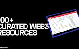 Curated Web3 Resources media 1