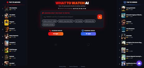 WhatToWatchAI gallery image